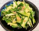 超簡単☆水菜とツナの中華風サラダ作り方4写真
