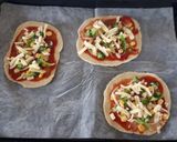 おやつに★高野豆腐入り貧乏ピザ(生地)作り方4写真