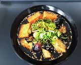 ナスの煮浸し冷麦作り方6写真