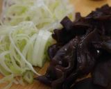 生きくらげと卵のピリ辛炒め作り方2写真
