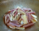 ズイキの炊いたん。作り方3写真
