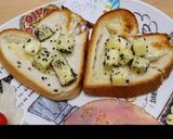 ベビーチーズマヨのハートトースト♡作り方12写真