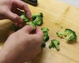 エビとブロッコリーのオーロラソース♪作り方4写真