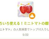 いろいろ使える！ミニトマトの蝶切り作り方34写真