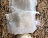 フランスパンで食べる器　クラムチャウダー作り方4写真