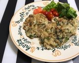 見た目はお好み焼き？ 簡単 うどん餃子作り方1写真