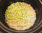 簡単❣️旬のうすい豆を土鍋で玄米ご飯作り方2写真