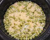 簡単❣️旬のうすい豆を土鍋で玄米ご飯作り方5写真