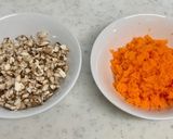 鶏そぼろの月見茶碗蒸し作り方1写真