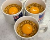 鶏そぼろの月見茶碗蒸し作り方8写真