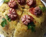 残りご飯を暈増しお釜でライスケーキ作り方7写真