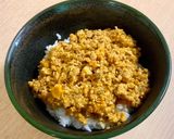 鶏そぼろの月見茶碗蒸し作り方11写真
