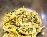 鶏ひき肉の大葉チーズはさみ焼き作り方4写真