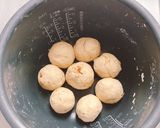 炊飯器で簡単ちぎりパン作り方8写真