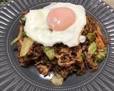 韓国風たれのキムチチャーハン作り方4写真