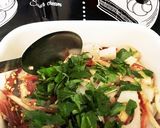 簡単!らっきょう酢れんこん➕薬味!作り方5写真