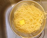 簡単。明太子スパゲティ作り方4写真