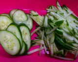 きゅうりとやわらぎメンマ+サラチキ和え作り方1写真