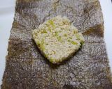 簡単！おにぎらず☆豆ごはん作り方2写真
