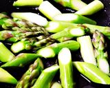 ヤリイカとアスパラの豆鼓醤炒め作り方5写真