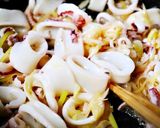 ヤリイカとアスパラの豆鼓醤炒め作り方9写真