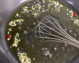 燻製炙り中トロとアボカドのペペロンチーノ作り方9写真