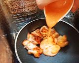 簡単酒肴☆鶏モモ肉のシラチャーマヨ作り方4写真