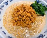 豆乳で濃厚☆鶏ひき肉のヘルシー担々麺作り方5写真