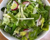 野菜いっぱい！揚げナスおろしサラダそば！作り方2写真