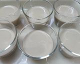 板ゼラチンで☆簡単やわらかほうじ茶プリン作り方5写真