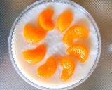 豆乳でできる！牛乳寒天みかん入り作り方6写真