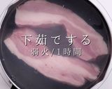 砂糖をキャラメリゼして絶品！豚の角煮作り方4写真