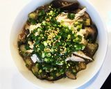 おナスのお浸しチキン和え作り方8写真