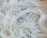 茹でパスタで作る！食べるデコレーション✨作り方1写真