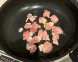 ナスと鶏もも肉の醤油炒め作り方3写真