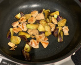 ナスと鶏もも肉の醤油炒め作り方7写真