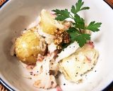 フライパン１つで仕上げる簡単ポテトサラダ作り方6写真