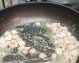 【1食373円】きのこのバター醤油パスタ作り方4写真