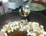【1食373円】きのこのバター醤油パスタ作り方8写真