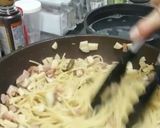 【1食373円】きのこのバター醤油パスタ作り方9写真