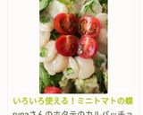 いろいろ使える！ミニトマトの蝶切り作り方36写真