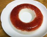甘酒でミルクプリン+イチゴジュレ作り方5写真