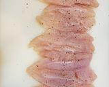 梅ササミとモッツァレラチーズのパン粉焼き作り方1写真