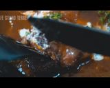 圧力鍋で牛肉の赤ワイン煮込み作り方12写真