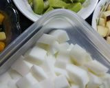 楽しいカラフル♪【杏仁豆腐】♪作り方3写真