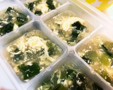 保育園で人気☆青梗菜の和風スープ作り方4写真