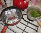 レトルトカレーに冷奴☆驚きのコラボランチ作り方1写真
