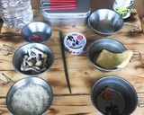 キャンプ飯　メスティン　焼鳥缶炊込みご飯作り方1写真