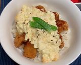 ♡からあげ照り焼きタルタルソース丼♡作り方6写真