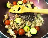 食材の旨味が◎ズッキーニのペペロンチーノ作り方8写真